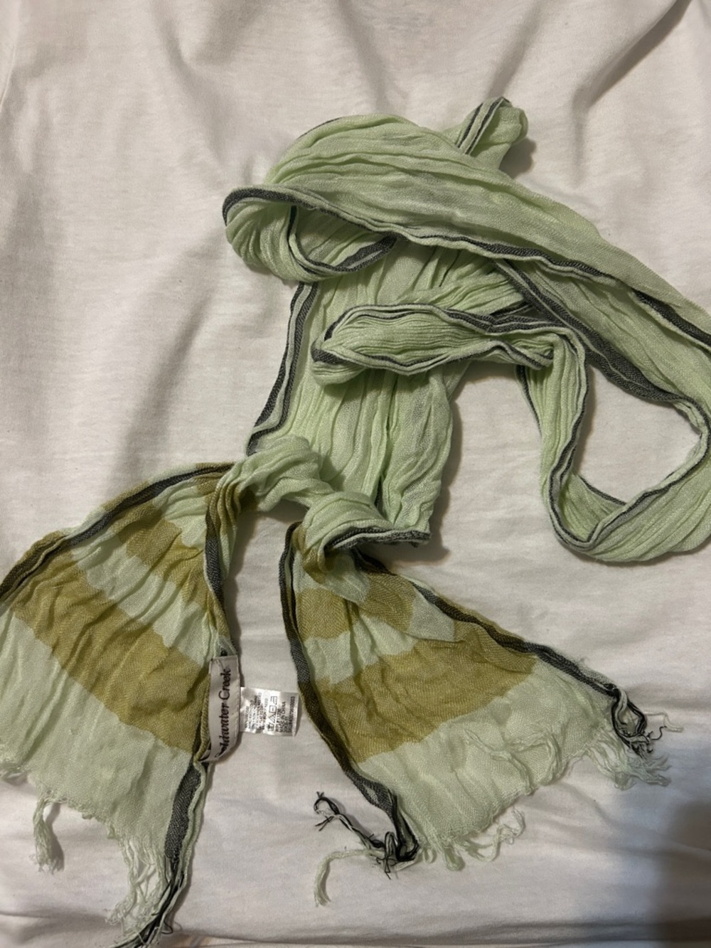 Coldwater Creek scarf, Head wrap, scarf, multi use 100% viscose